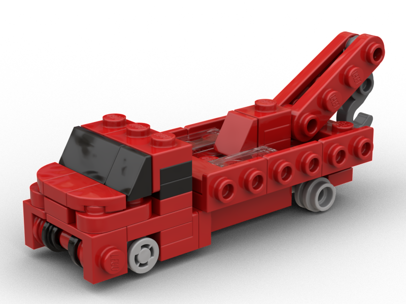 Homage to Set 656: Mercedes Tow Truck