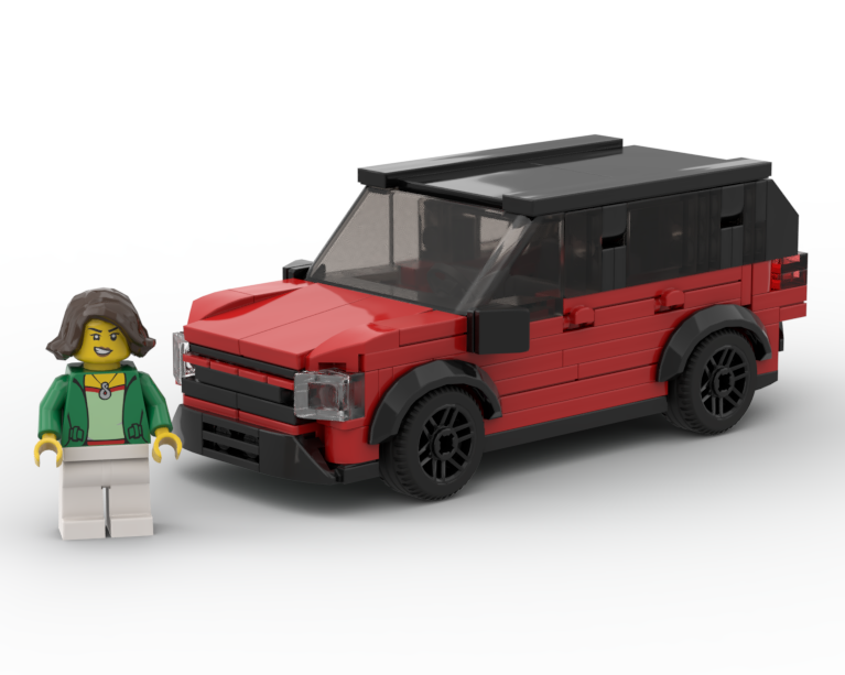 Toyota Rav-4 Hybrid | 6 studs wide