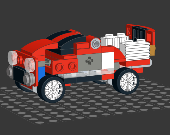 Red Truck Alternate Build (31055)