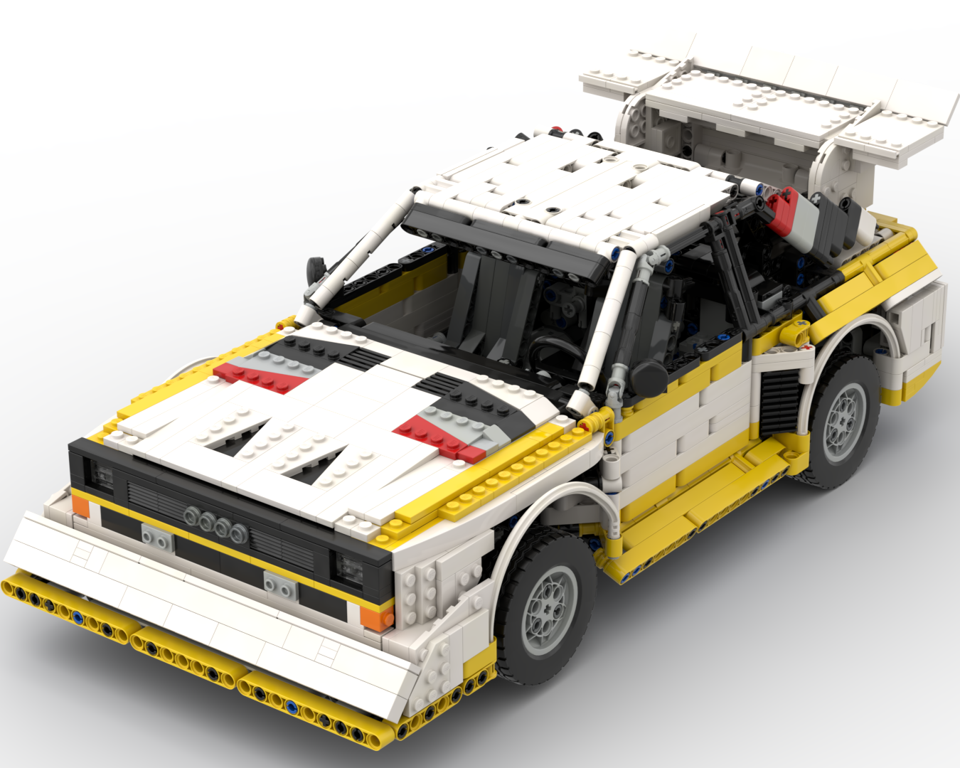 Audi Quattro S1 E2 RC Rallycar