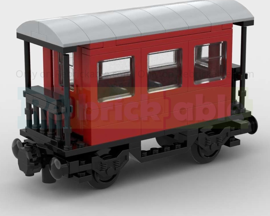 Short Passenger car with shelter