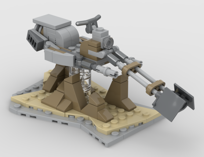 Speeder Bike 'Chopper ' Style