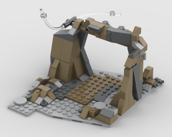 Alt build set 75373 2X "imperial mando cave"