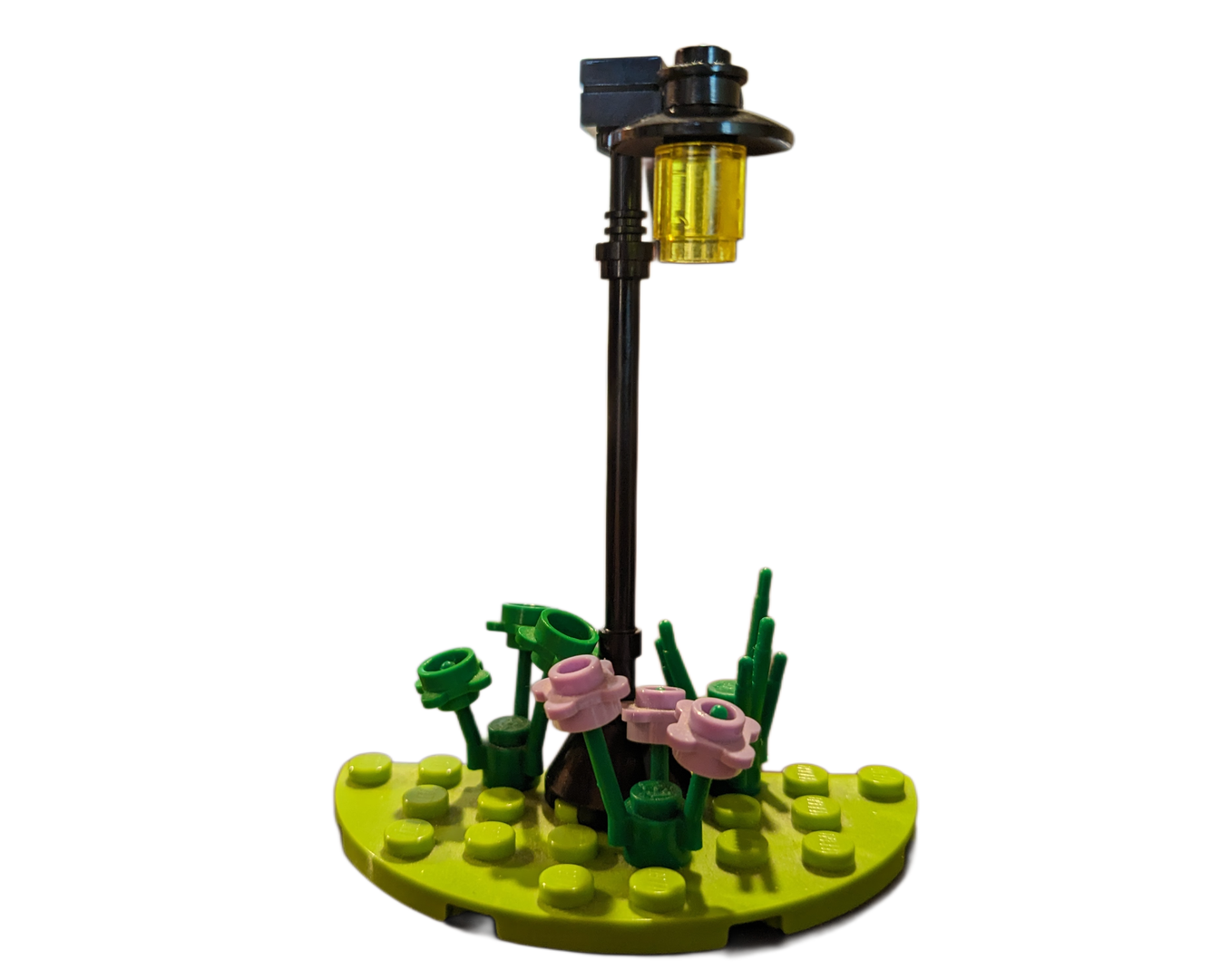 Street Lamppost with plants