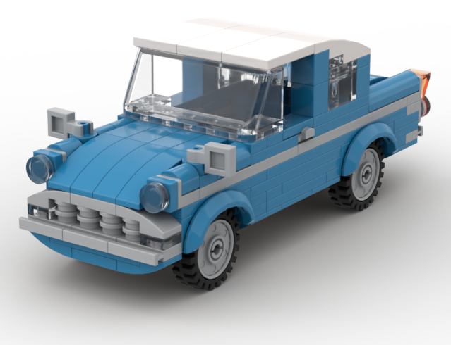 1962 ford anglia (from H*rry Potter and the ch*mber of secrets) v2