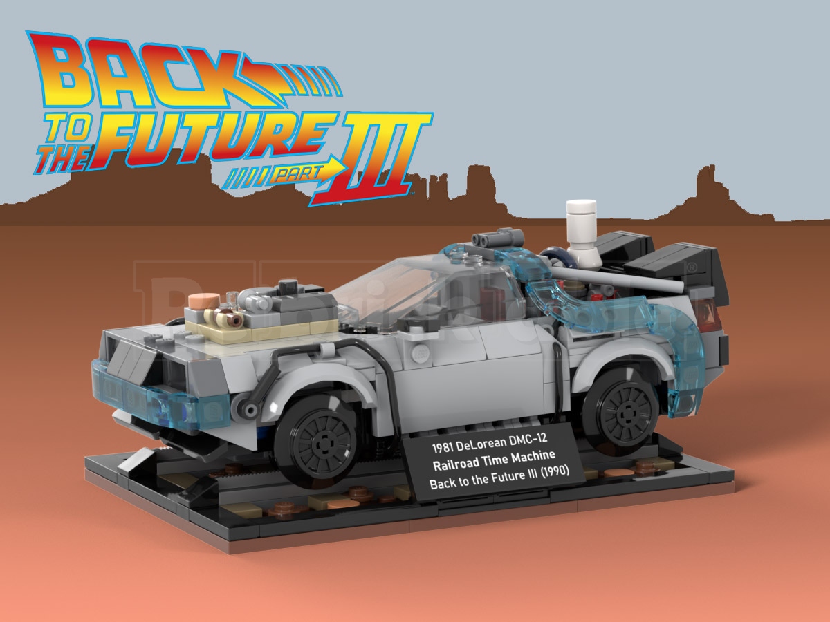 BTTF 3 - Railroad DeLorean (mod for 77256)