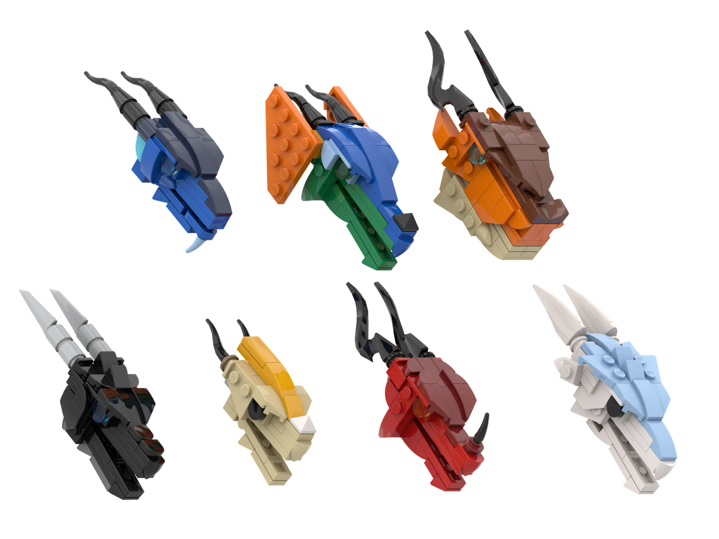 Pyrrhian Head Collection (Wings of Fire)