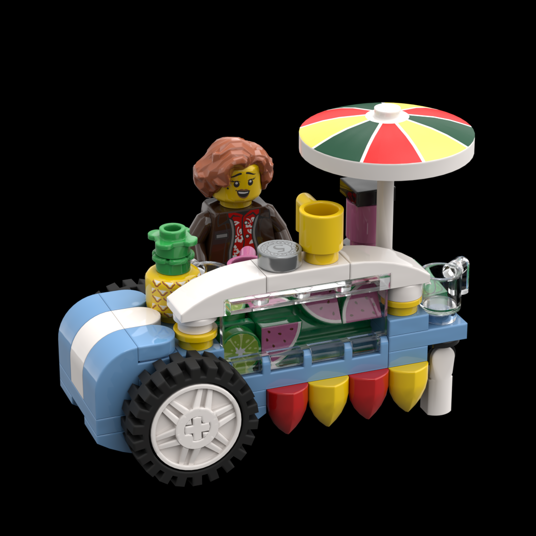 Tropicana juice cart