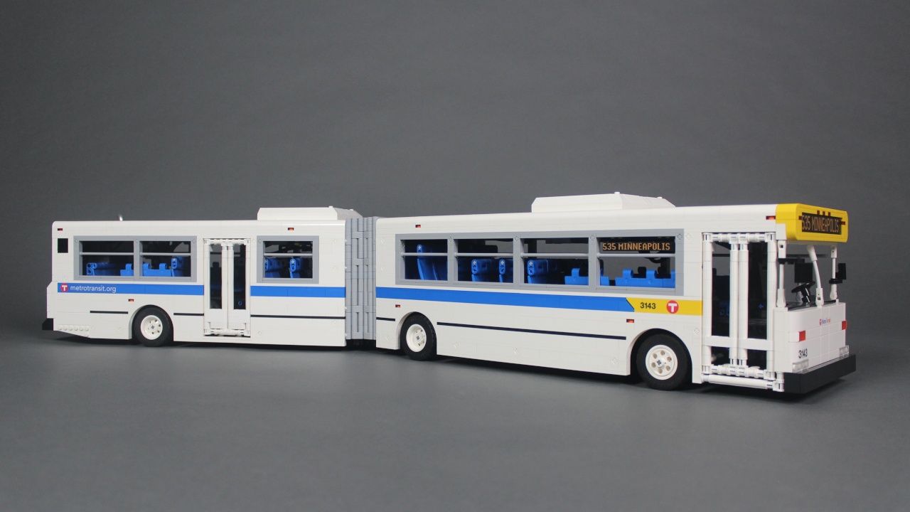 2003 New Flyer D60HF Metro Transit Bus