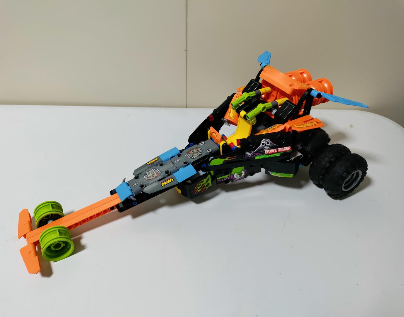 66712 - Quad-Powered Dragster
