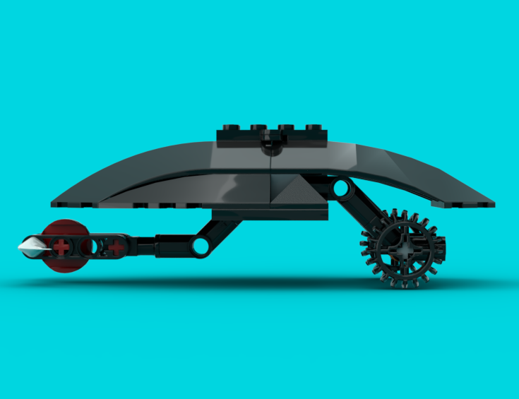 8076 Lesser Silver Water Beetle Kart