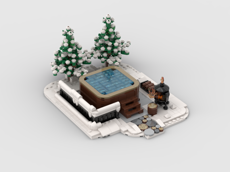 WINTER VILLAGE HOT TUB OASIS MOC