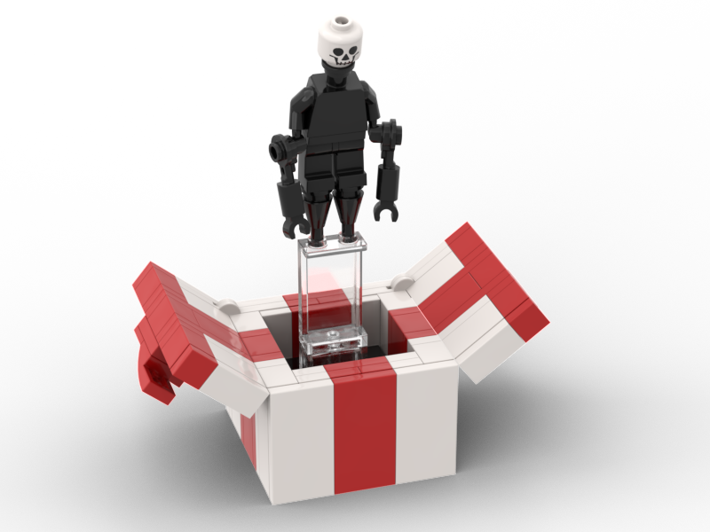 FNAF 2 Minifig scale Puppet box - Movie - FNAF