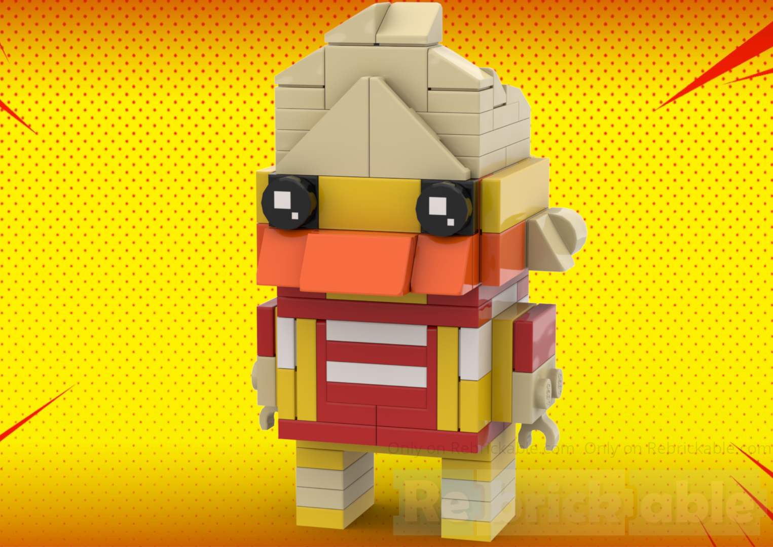 Koji Koda BrickHead - My Hero Academia (MOC-245384) - LEGO MOC | MOC ...