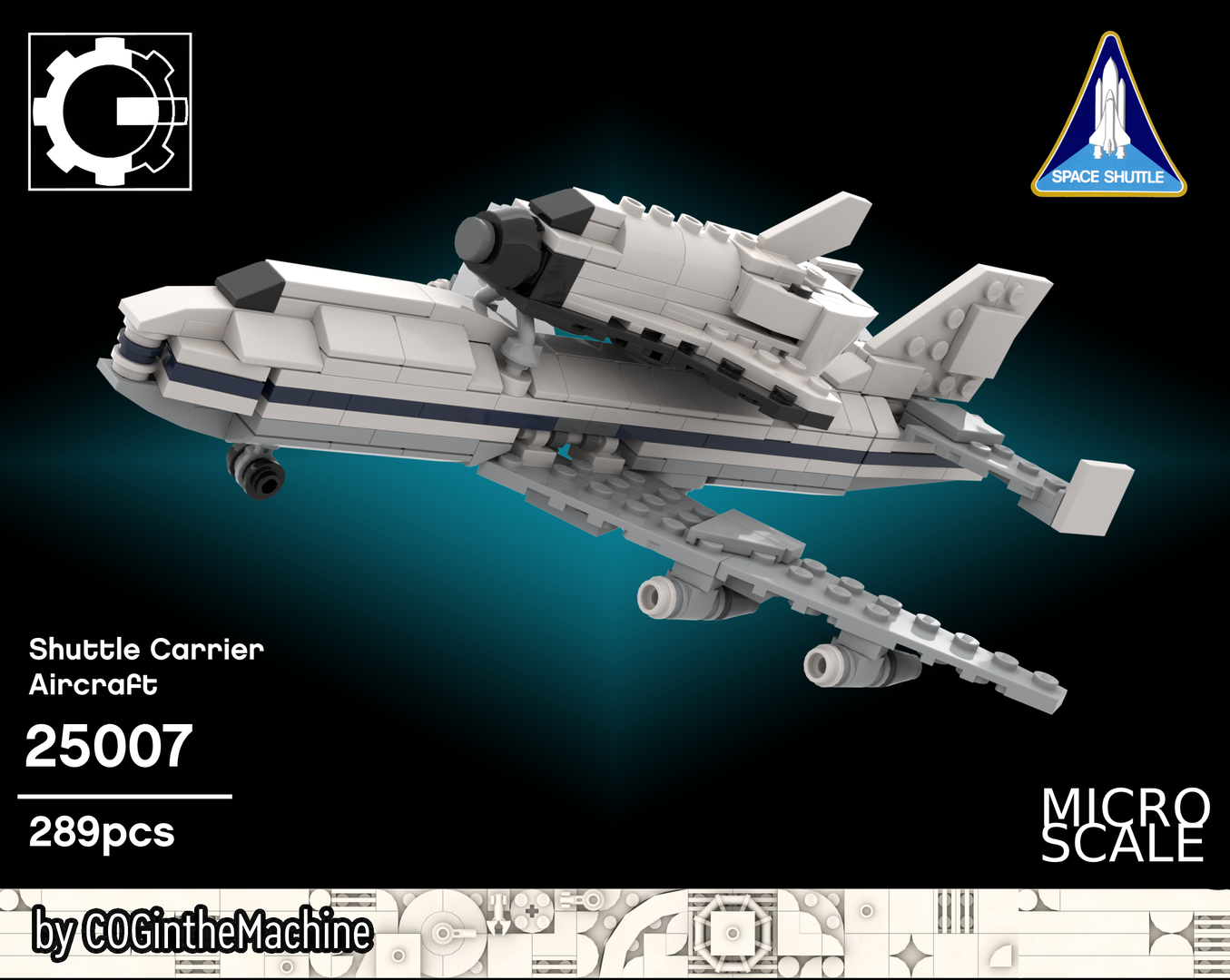 NASA Shuttle Carrier Aircraft - Microscale