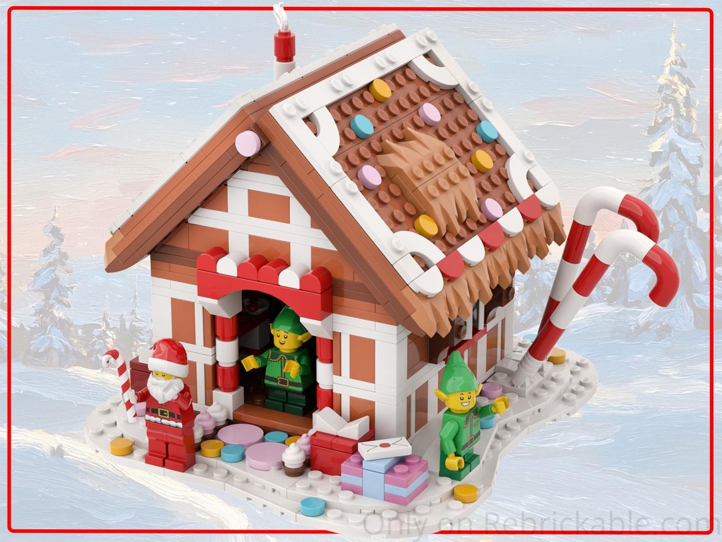 Medieval Gingerbread House