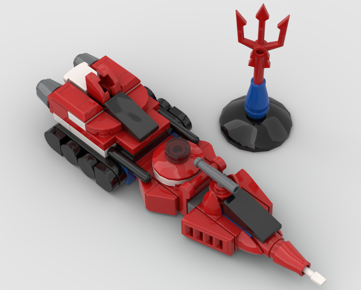 MINI MOC SHUTTLE TRIPARTIE ULYSSE 31 WITH TRIDENT