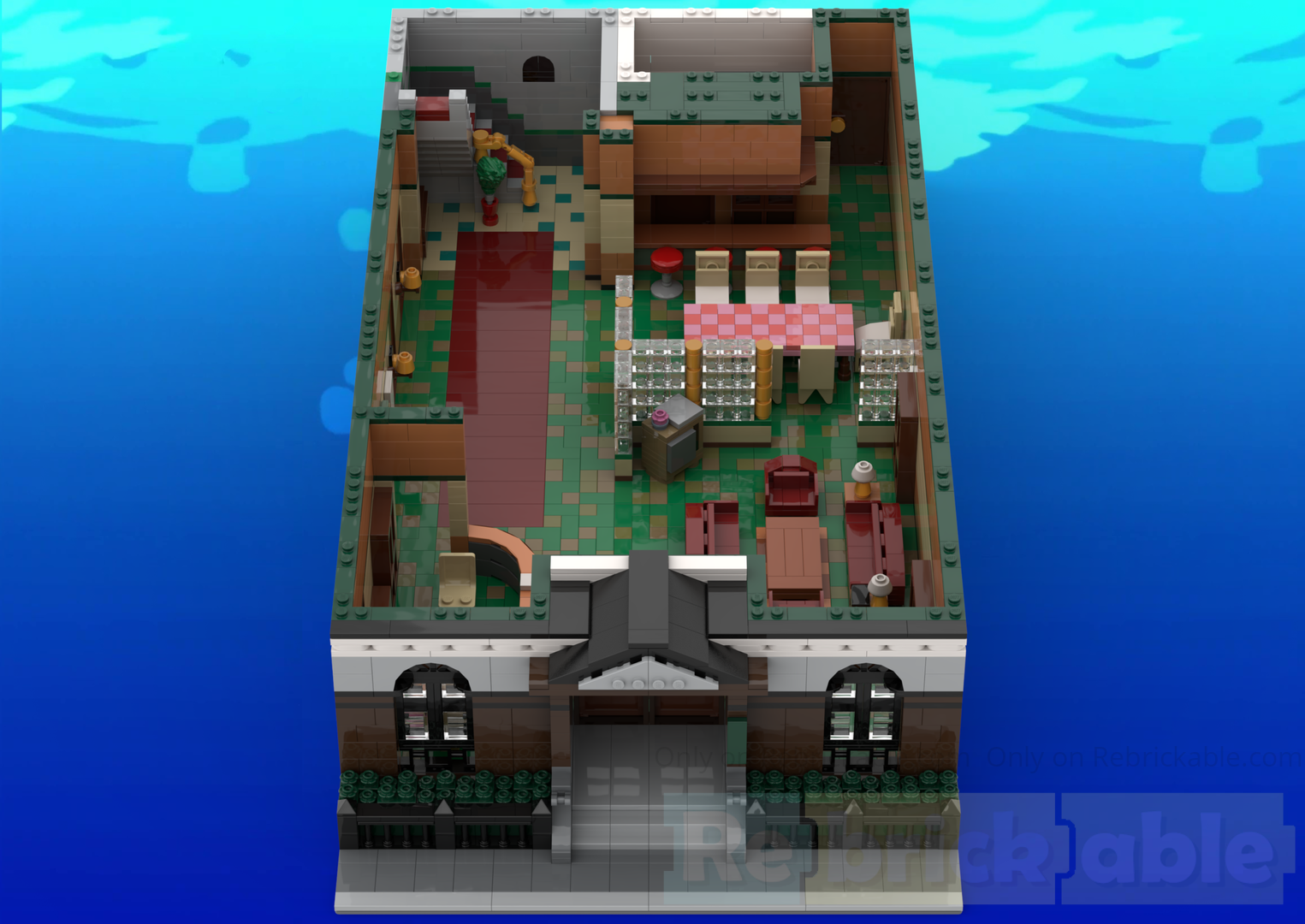 Iwatodai Dorm Modular Part 1 (Ground floor) - Persona 3 Reload