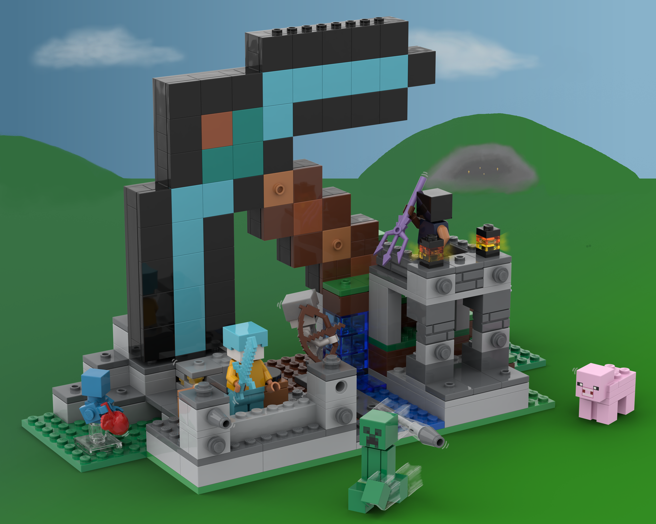 Pickaxe outpost alternate build