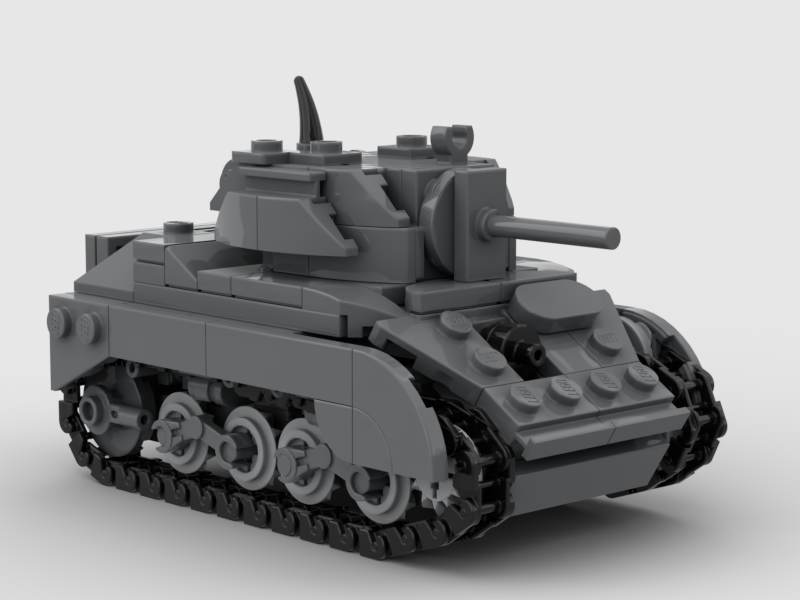 M5A1 Stuart 1:45 Scale (Updated)