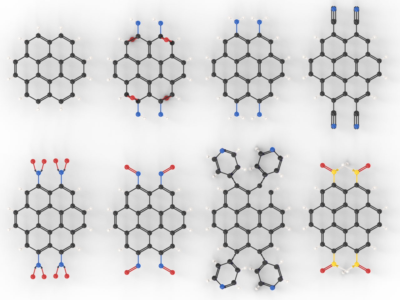 Coronene Structures