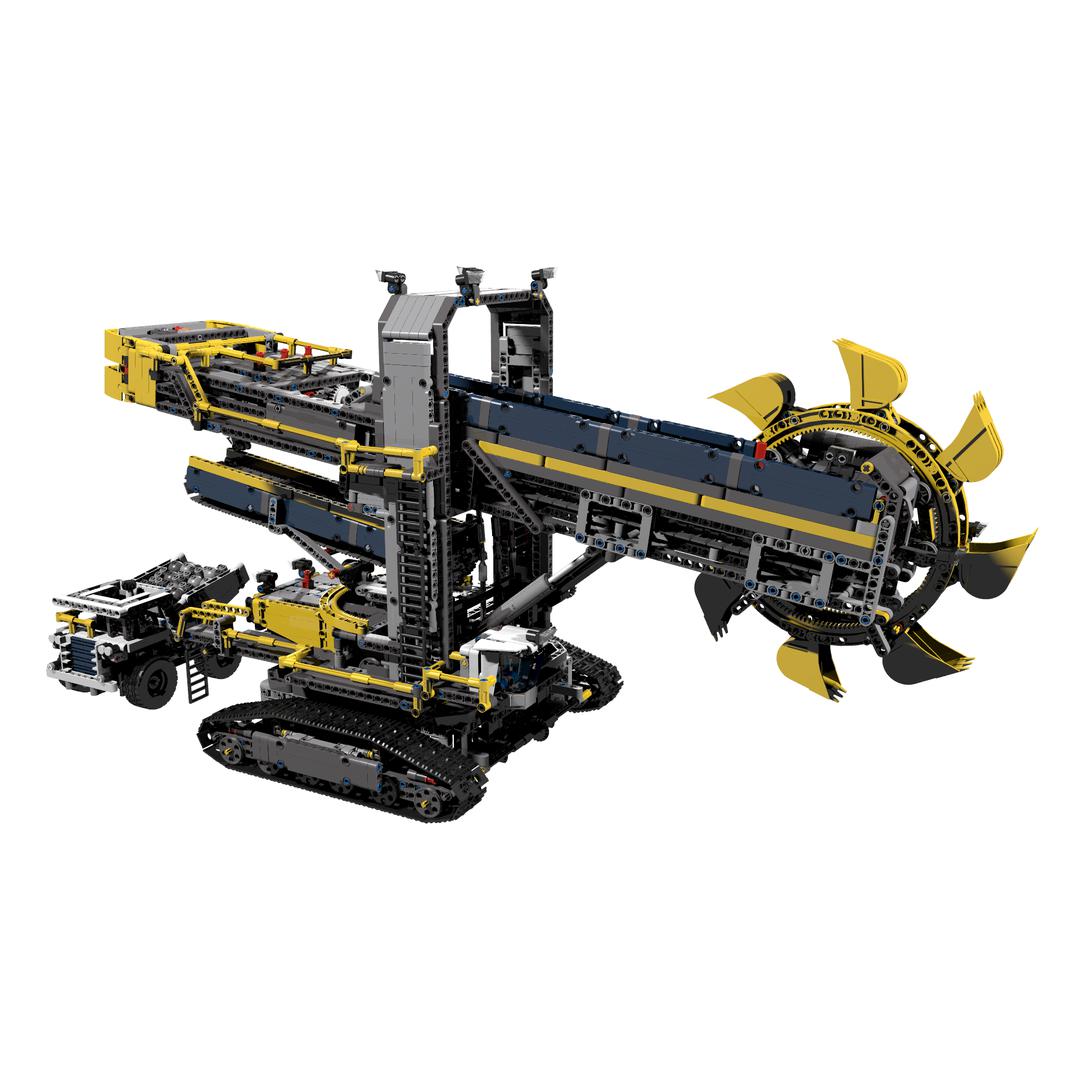 42055 Smooth Bucket Wheel Excavator