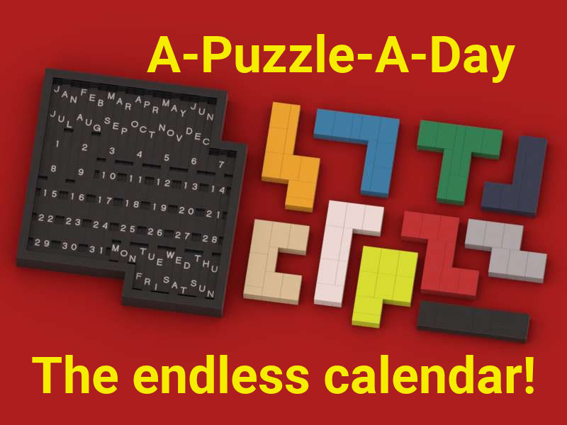 A-Puzzle-A-Day - The endless calendar / Ein Rätsel pro Tag - Der endlose Jahreskalender