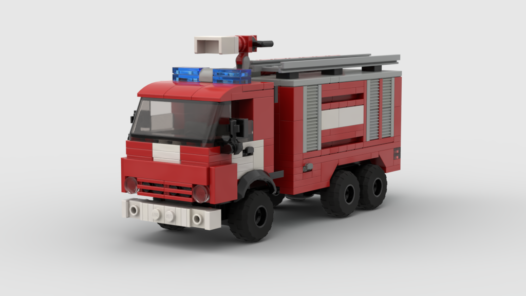 Kamaz 53229 Fire Truck