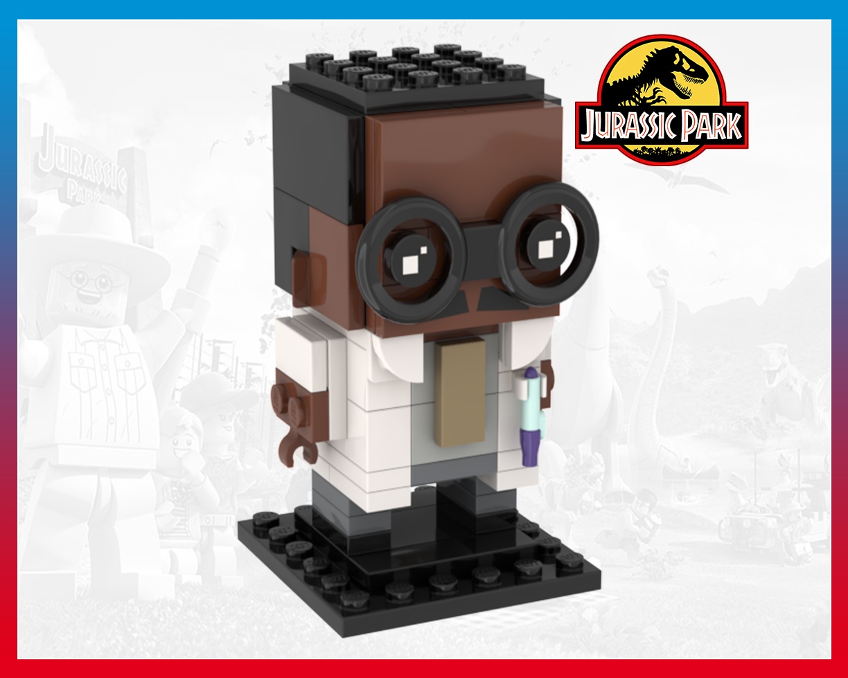 Jurassic Park Brickheadz - Ray Arnold