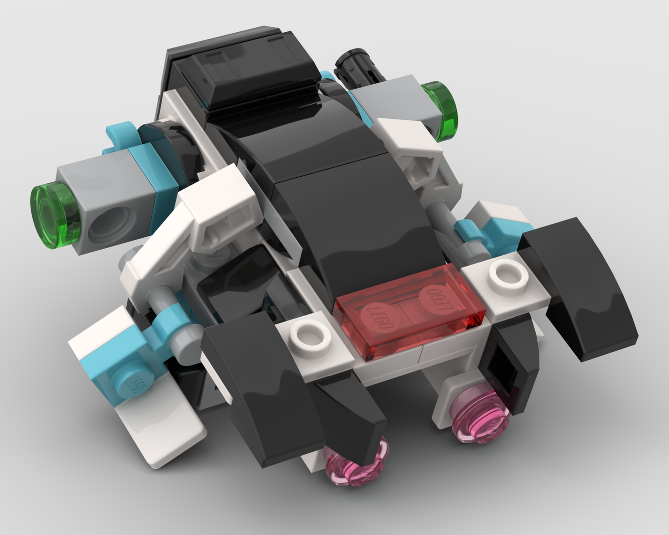 Futuristic Spaceship alternate build