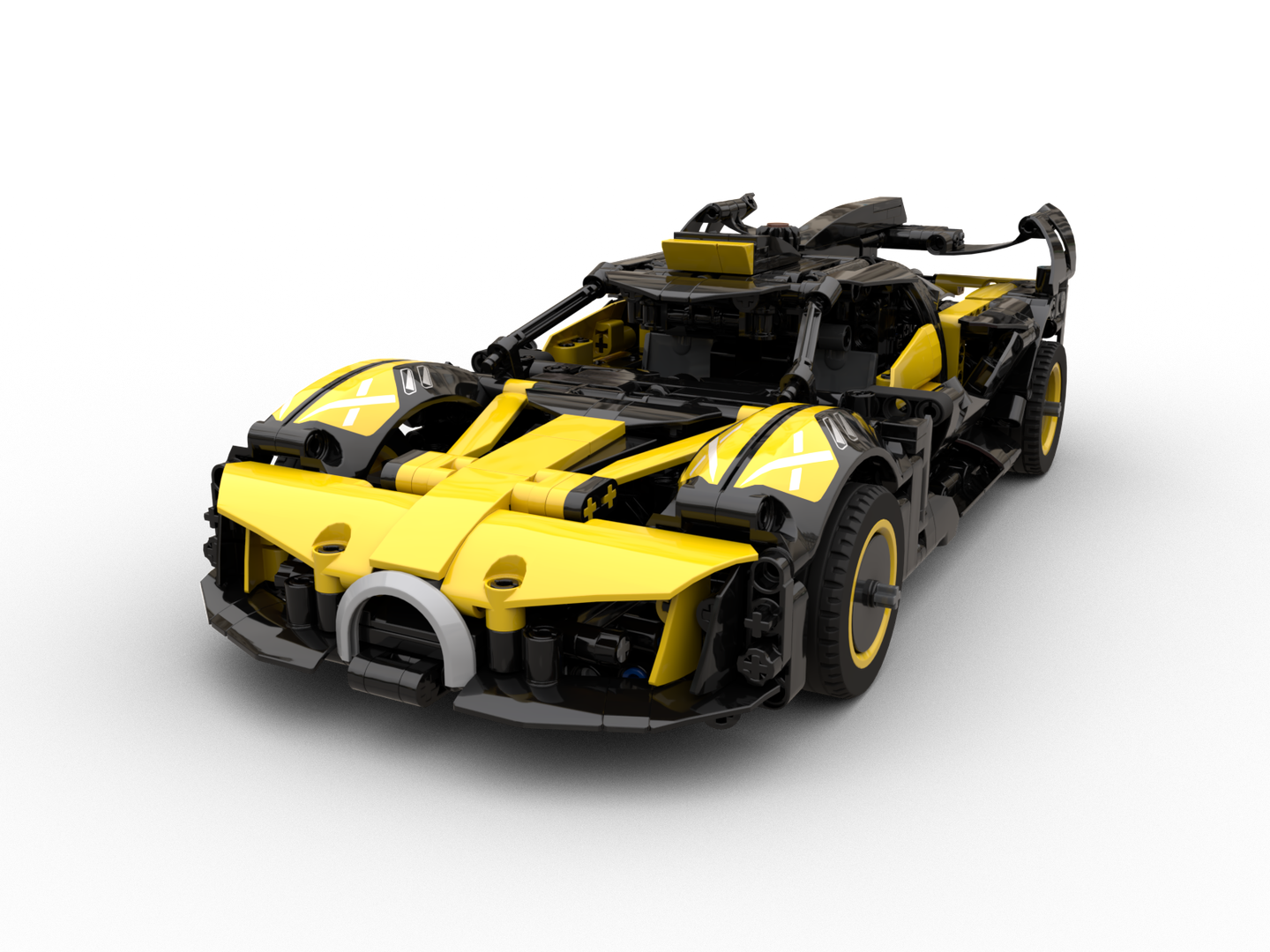 1:16 Bugatti Bolide Pullback