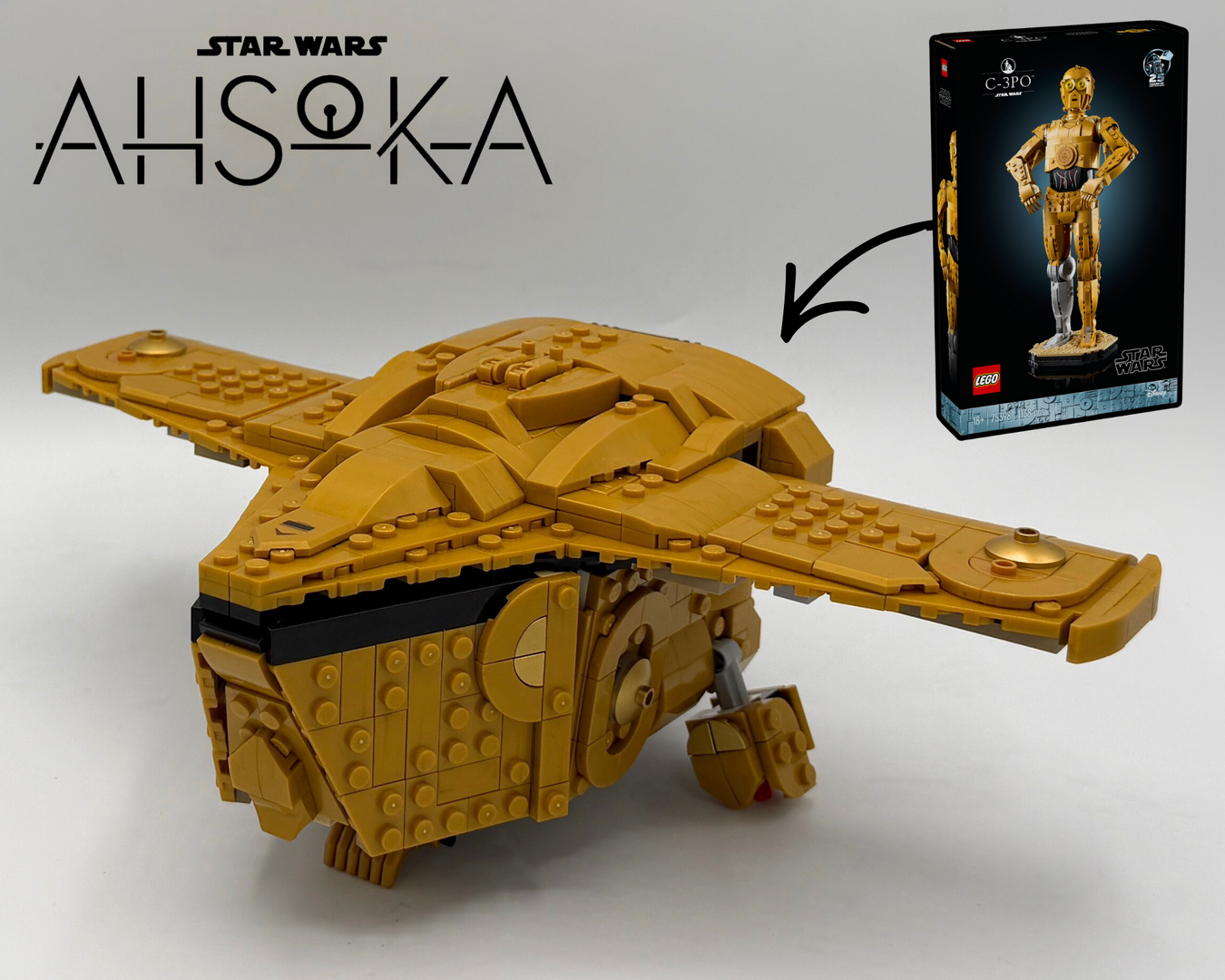 Scion Shuttle from Ahsoka Series (75398 Alternate Model) alternate build