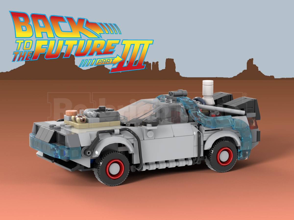BTTF 3 - Desert DeLorean (mod for 77256)