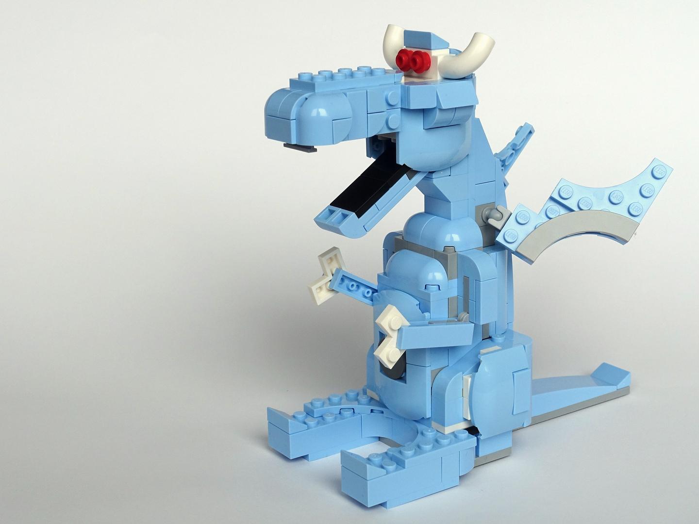 31174: Blue Dragon alternate build
