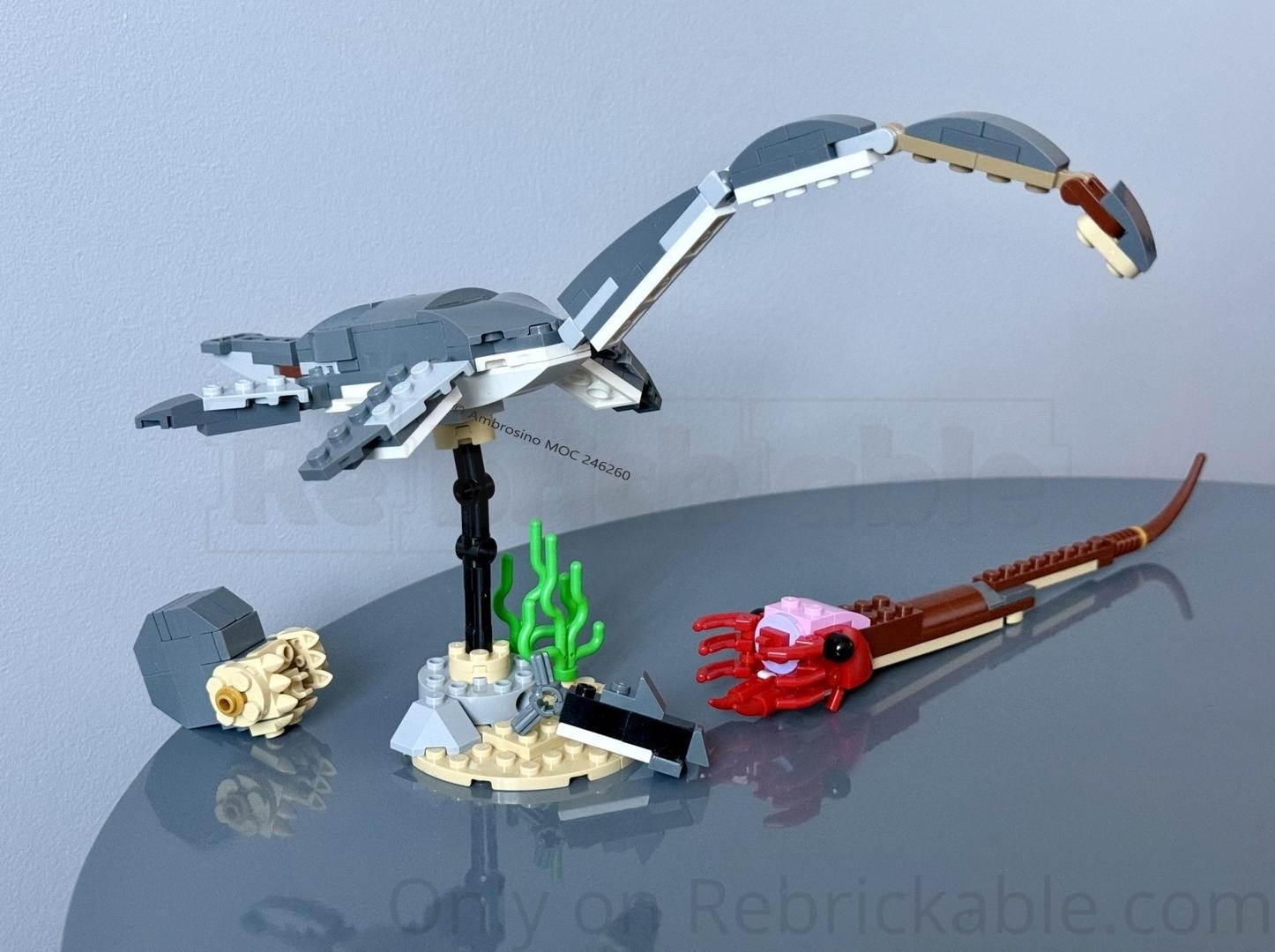 31381 Hydrotherosaurus alexandrae & Moreno Formation fauna alternate build