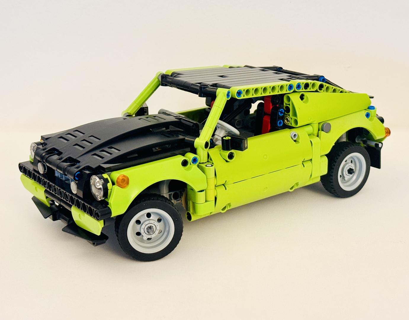 Vintage Rally Coupé (Lime version)