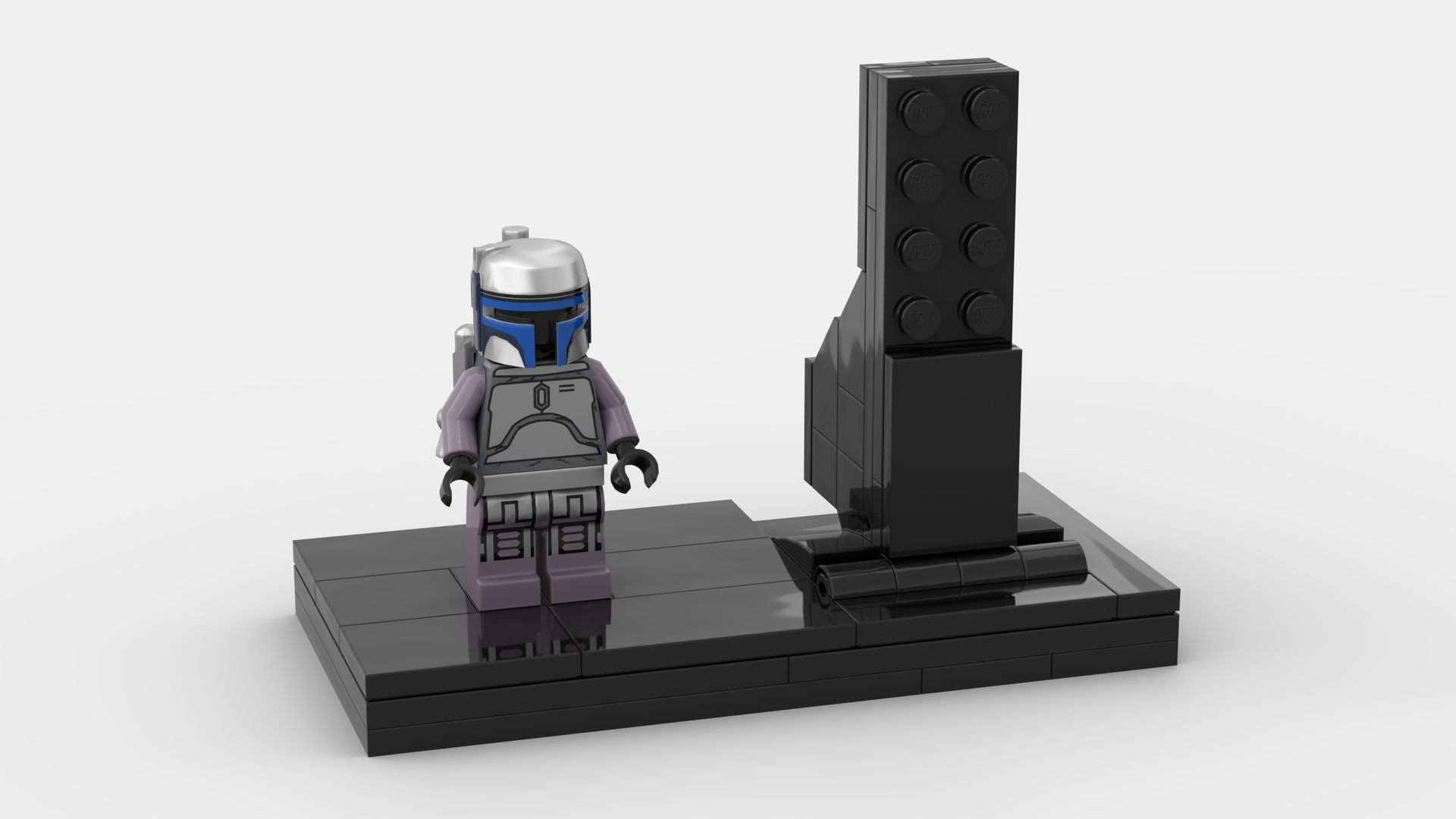 STAND for Jango/Boba Slave 1 Microfighter