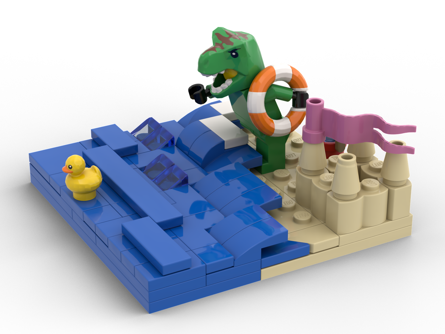 Vignette Crocodile Costume