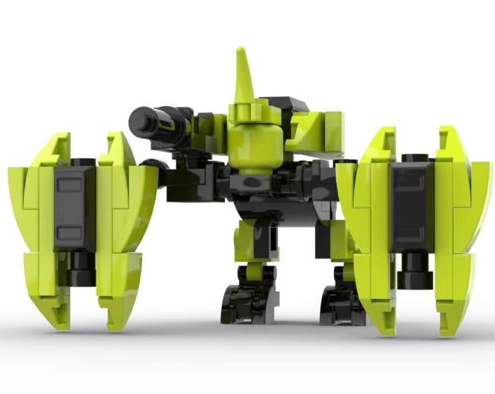 Corroder Minifig Scale