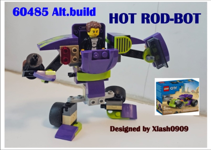 60485  Hot Rod-bot alternate build