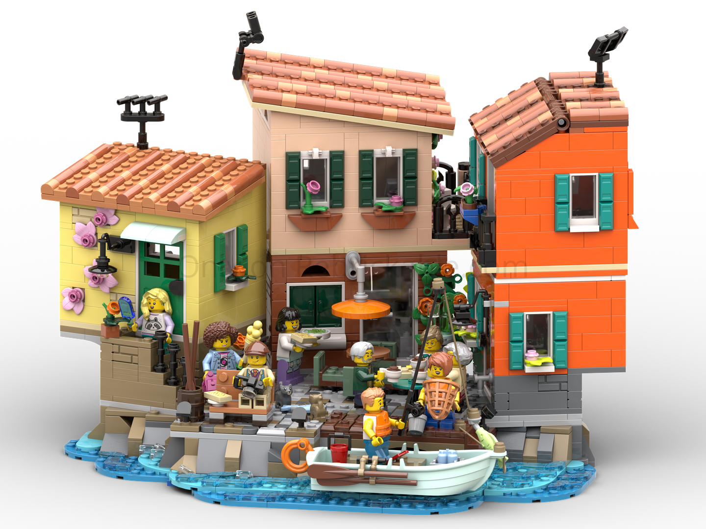 Cosy Piazza alternate build