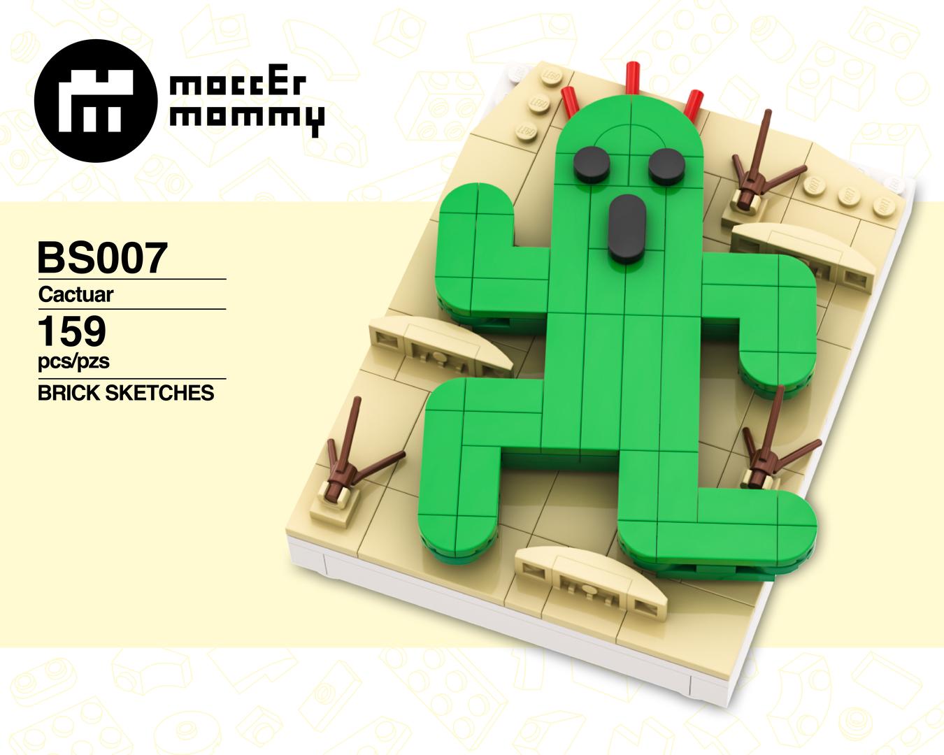 Cactuar - Final Fantasy VIII - Brick Sketches