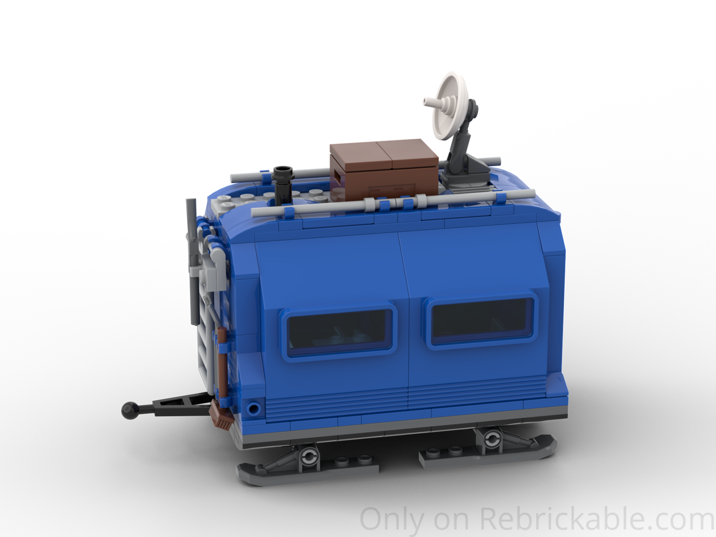 Upgraded Nostalgia: Arctic Trailer: set 6520 trailer revisited
