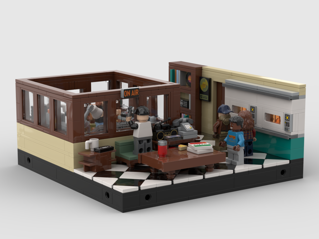 WSQK Radio Station (Interior) from Stranger Things