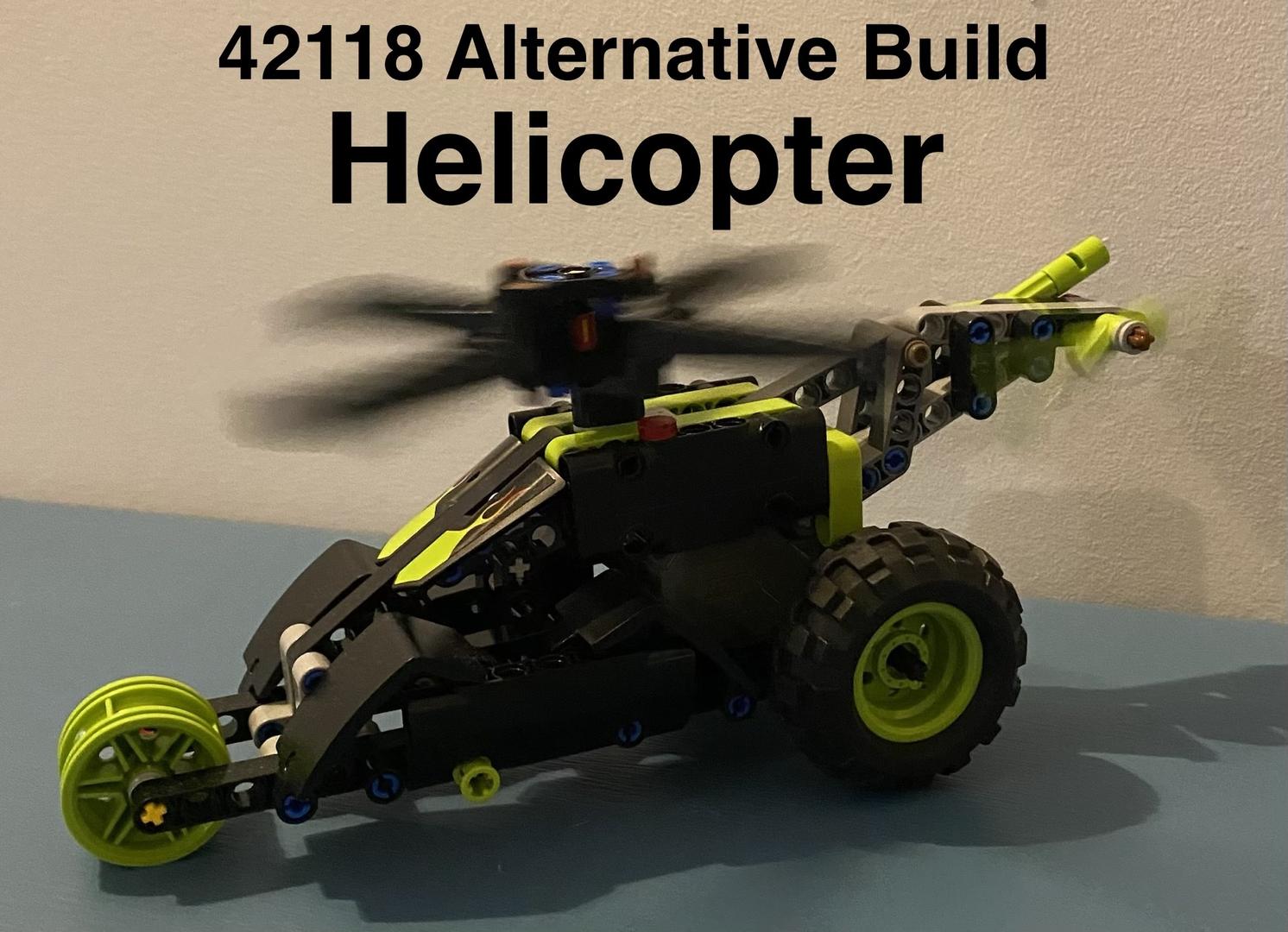 42118 Alternative Build - Helicopter