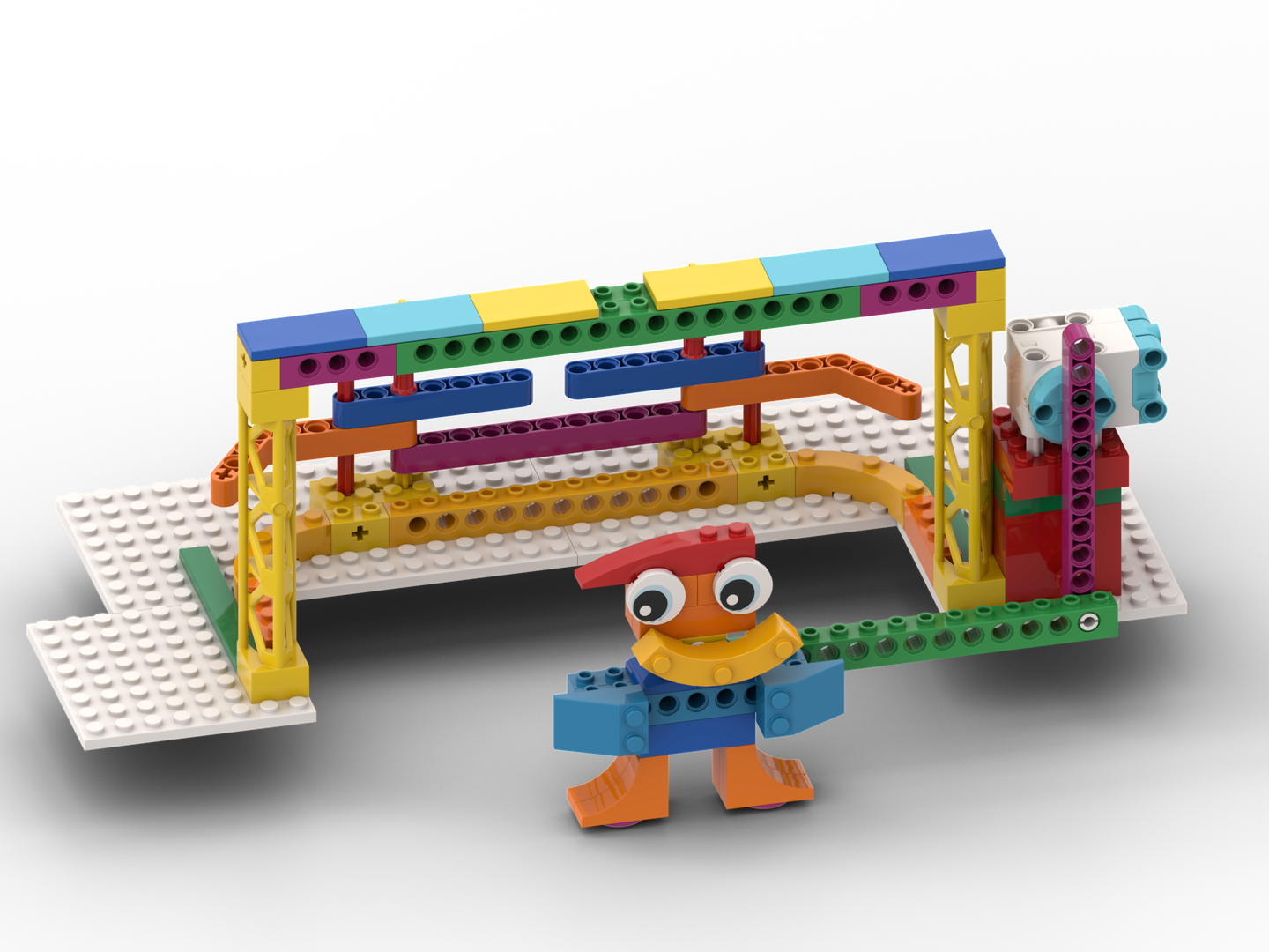 soccer goalkeeper - Lego spike Essential