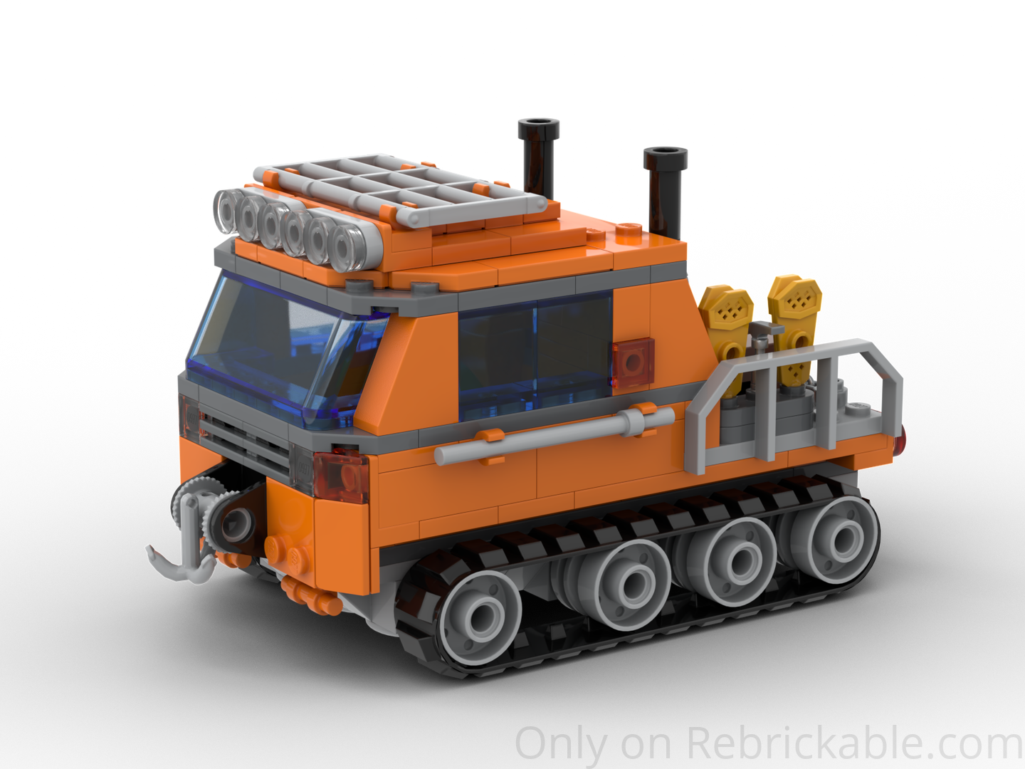 Upgraded Nostalgia: Arctic Truck: set 6520 truck revisited