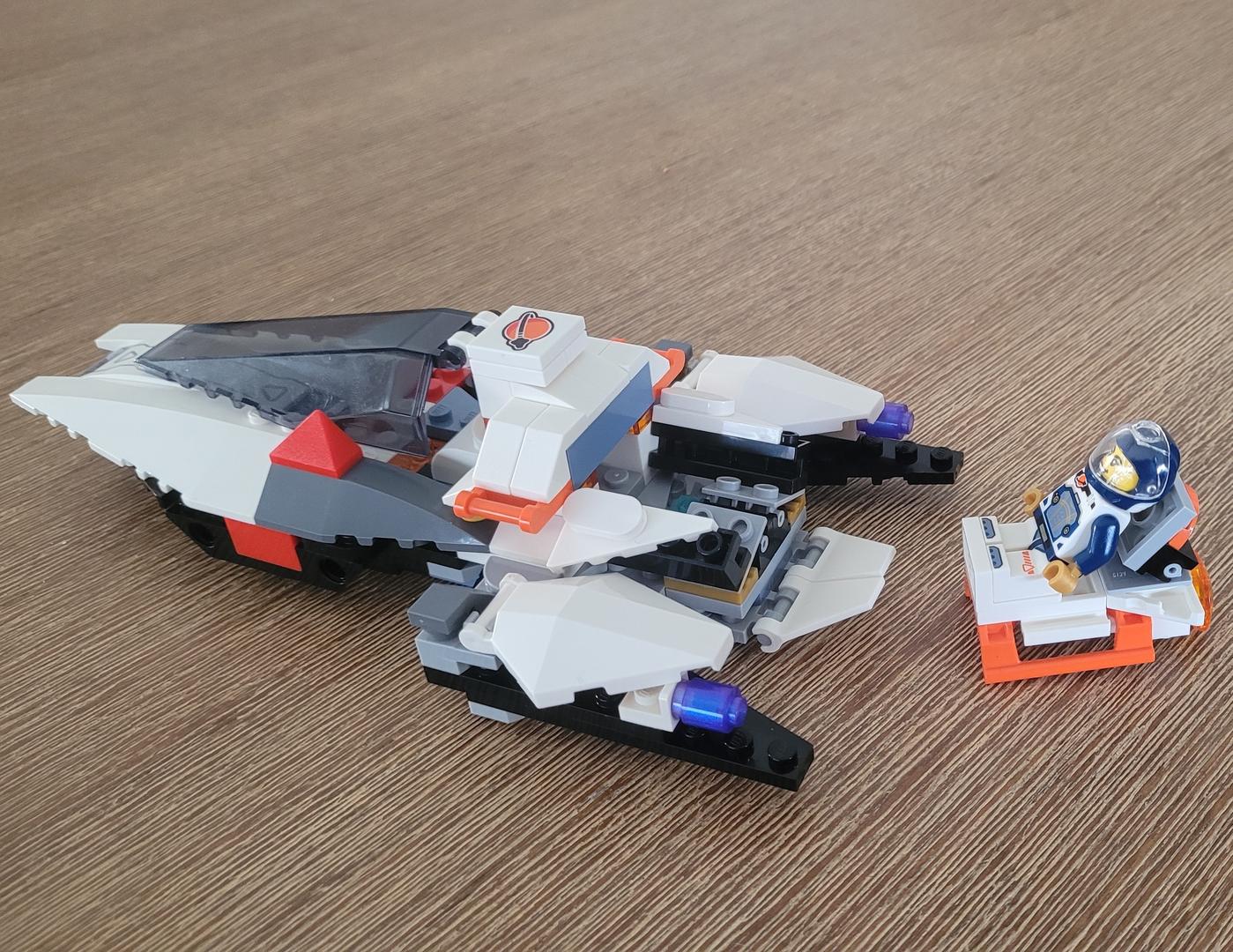 Spaceship with Shuttle