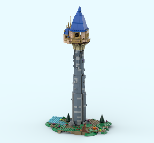 Rapunzel's Tower - Alternate of 43222 alternate build