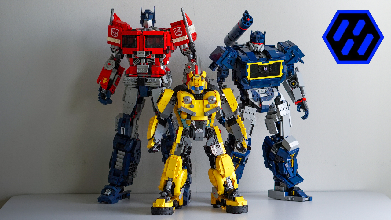 10302 10338 10358 BBM 2018 Bundle | Optimus Prime Bumblebee and Soundwave - Alternate Build